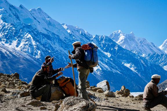 Trek transhumance Shimshal bergers wakhis au Pakistan
