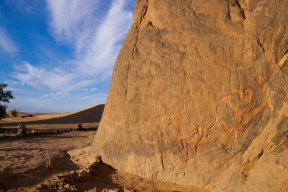 Randonnée dans la région de Djanet en Algérie