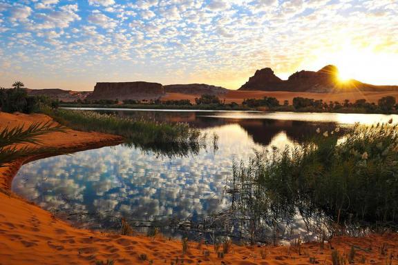 Trekking aux lacs Ounianga au Tibesti