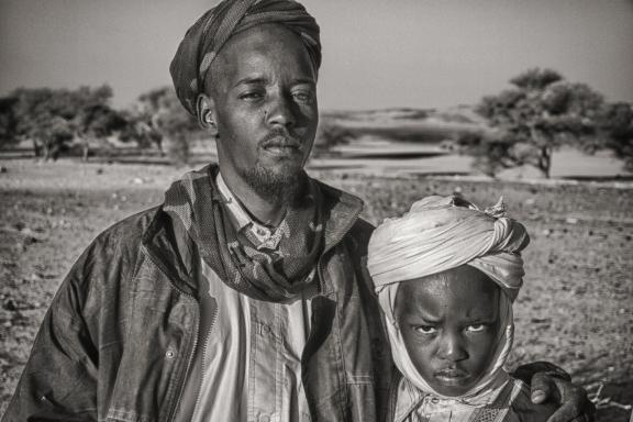 Voyage et rencontre d'un père et son fils au Tchad