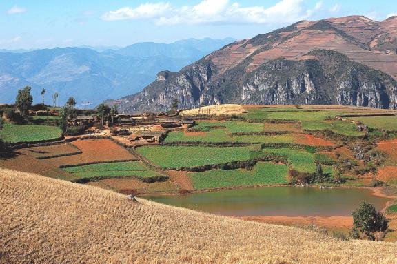 Voyage vers les terres colorées de Dongchuan au nord du Yunnan
