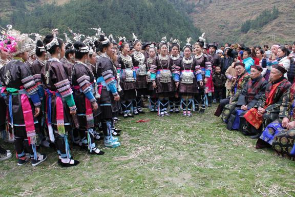 Trekking vers une fête chez les Dong du Guizhou oriental