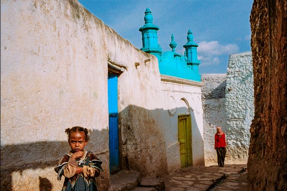 Randonnée dans les ruelles d'Harar sur le plateau d Hararghé