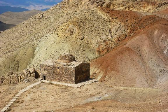 Marche vers la chapelle St Zacharieen dans le nord-ouest