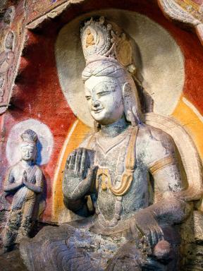 Randonnée vers les Statues Bouddhiques des grottes de Yungang à Datong