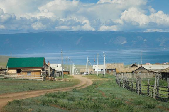 Randonnée au village de Khuzhir sur l'île d'Olkhon