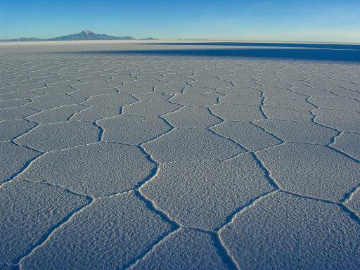 Salar d'Uyuni en Bolivie