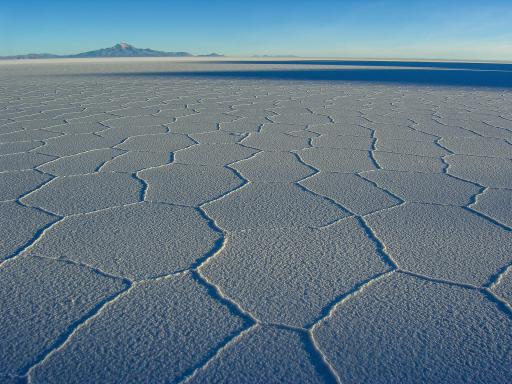 Salar d'Uyuni en Bolivie