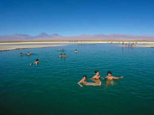 Laguna Cejas dans le désert d'Atacama au Chili
