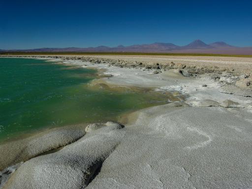 Laguna Cejas dans le désert d'Atacama au Chili