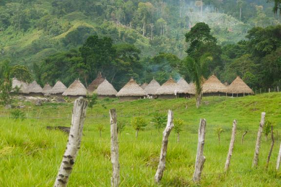 Village Kogi en Colombie