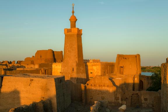 Excursion jusqu'au fort Khandag près de Dongola.