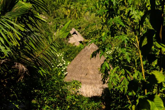 Taironaka sur la côte caraïbe en Colombie