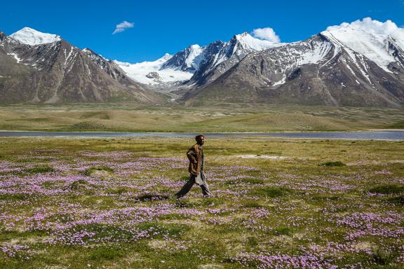 Randonnée montagnes et lacs corridor Wakhan