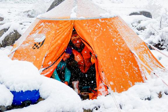 Aventure et expedition sur le glacier fedtchenko au Tadjikistan
