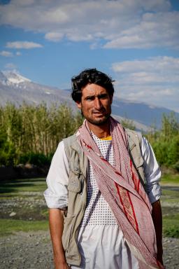 Homme wakhi au corridor de wakhan en Afghanistan