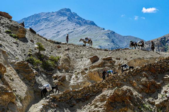 Randonnée au col de Daliz apres Sarhad-e-Broghil