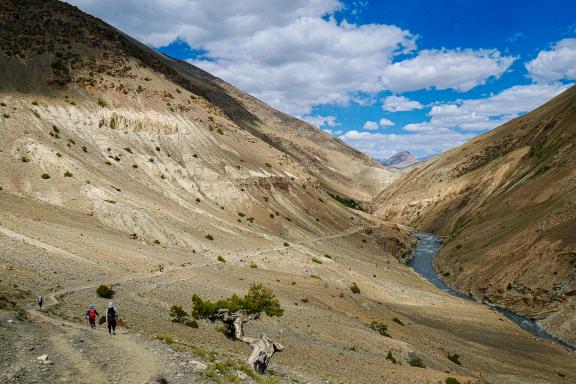 Trekking vallée wakhan vers lac Chaqmaqtin