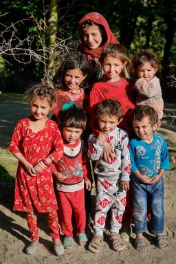 Rencontre enfants wakhis Sarhad en Afghanistan