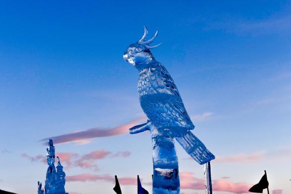 Voyage découverte et sculpture de glace sur le Lac Khövsgöl