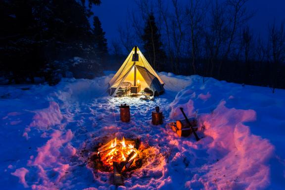 Voyage et ambiance bivouac au Yukon