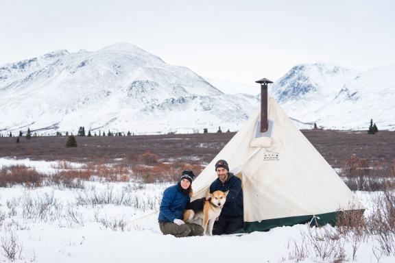 Trekking dans les territoires sauvages du Yukon