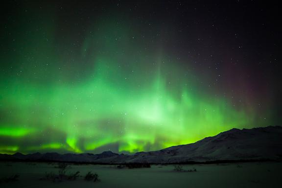 Voyage et aurores boréales au Canada