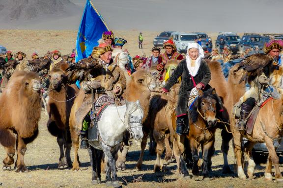 Voyage à l'ocassion du festival aiglier d'Olgii