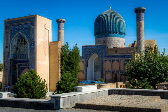 Randonnée vers le Mausolée Gour-Emir à Samaracande