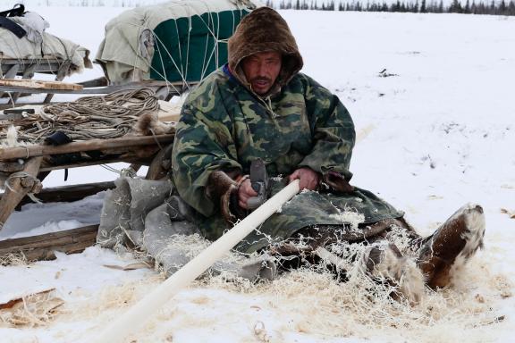 Voyage et vie quotidienne chez les Nénètses de Russie