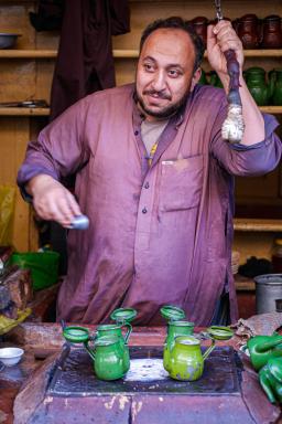 Chai vieille ville Peshawar au KPK Pakistan