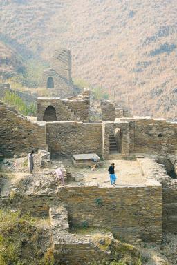 Découverte art Gandhara à Takht-i-Bahi Pakistan Taxila