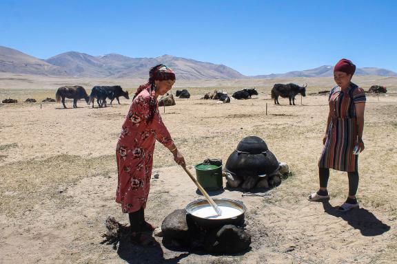 trek et rencontre noamdes pamir tadjikistan