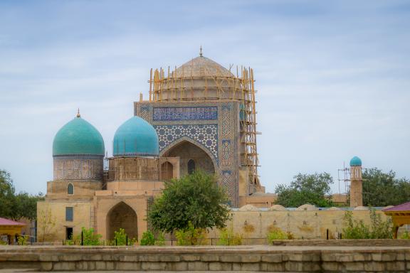 Voyage aventure vers la Mosquée  de Kok-Goumbaz à Shahrisabz