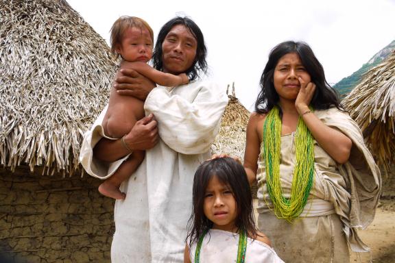 Famille Kogi en Colombie