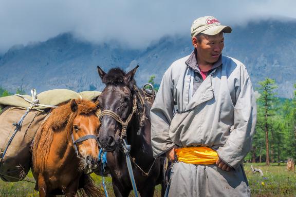 Randonnée à cheval vers le Lac Khövsgöl