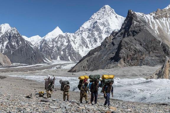 Trek du K2 vers les Gasherbrum au Karakorum