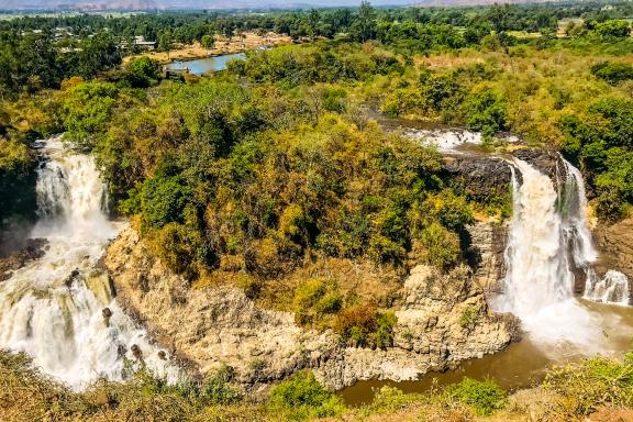 Randonnée pour contempler les eaux du Nil bleu en Pays Amhara