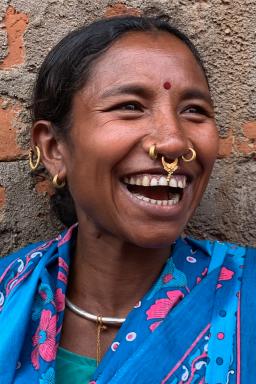 Voyage vers une femme du peuple kuvi kondh dans les collines de l'Orissa