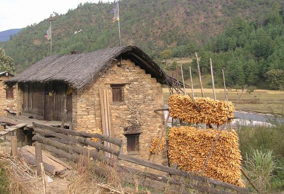 Voyage vers une maison monpa dans la vallée de Dirang en Arunachal Pradesh occidental