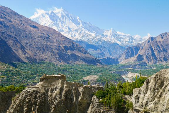 Fort Baltit karimabad Rakaposhi au Pakistan