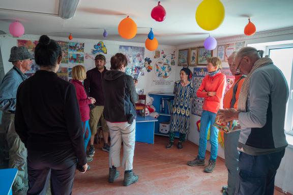 Trek et rencontre avec les pamiris de l'école de Bulunkul