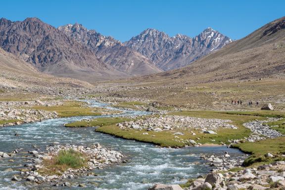 Trekking vers le Col de Langar  dans le PAmir tadjik