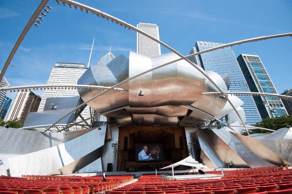 Découverte du Pavillon Jay Pritzker à Chicago aux États-Unis