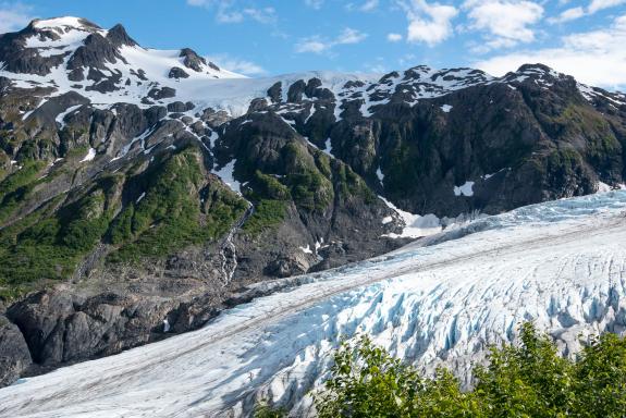 Randonnée sur le Glacier Exit en Alaska aux États-Unis