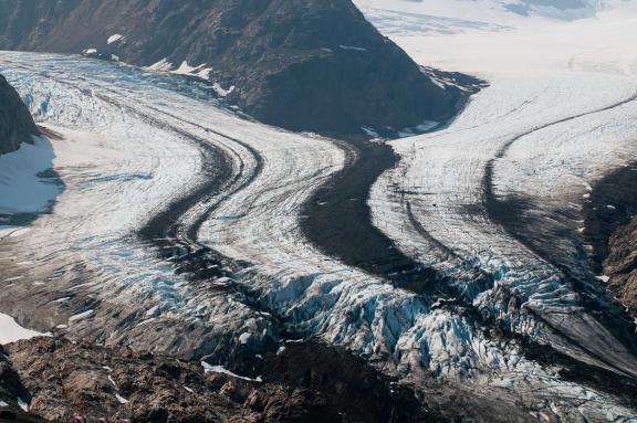 Randonnées sur les champs de glace en Alaska aux États-Unis