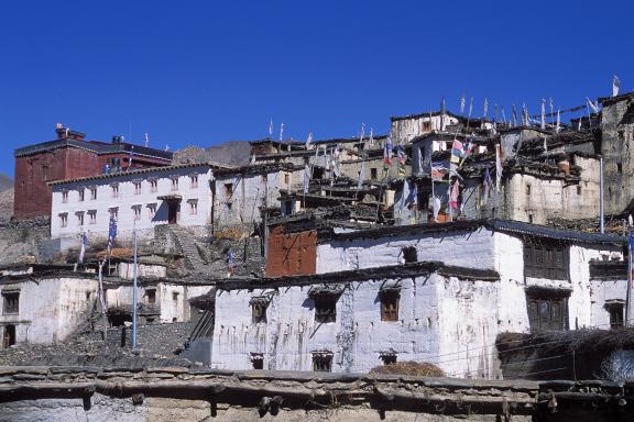 Dans la région des Annapurnas au Népal