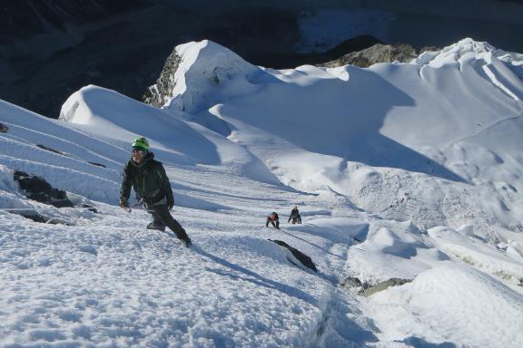 Ascension de l’Island peak à 6 189 m dans la région de l’Everest au Népal