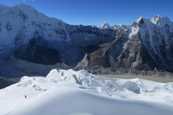 Ascension de l’Island peak à 6 189 m dans la région de l’Everest au Népal