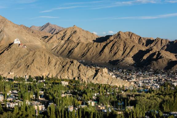 Leh au Ladakh en Himalaya en Inde